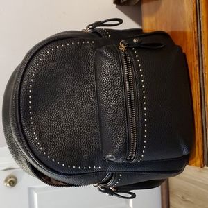 Mini backpack with deep pockets